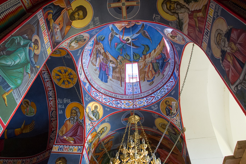 Inside of church