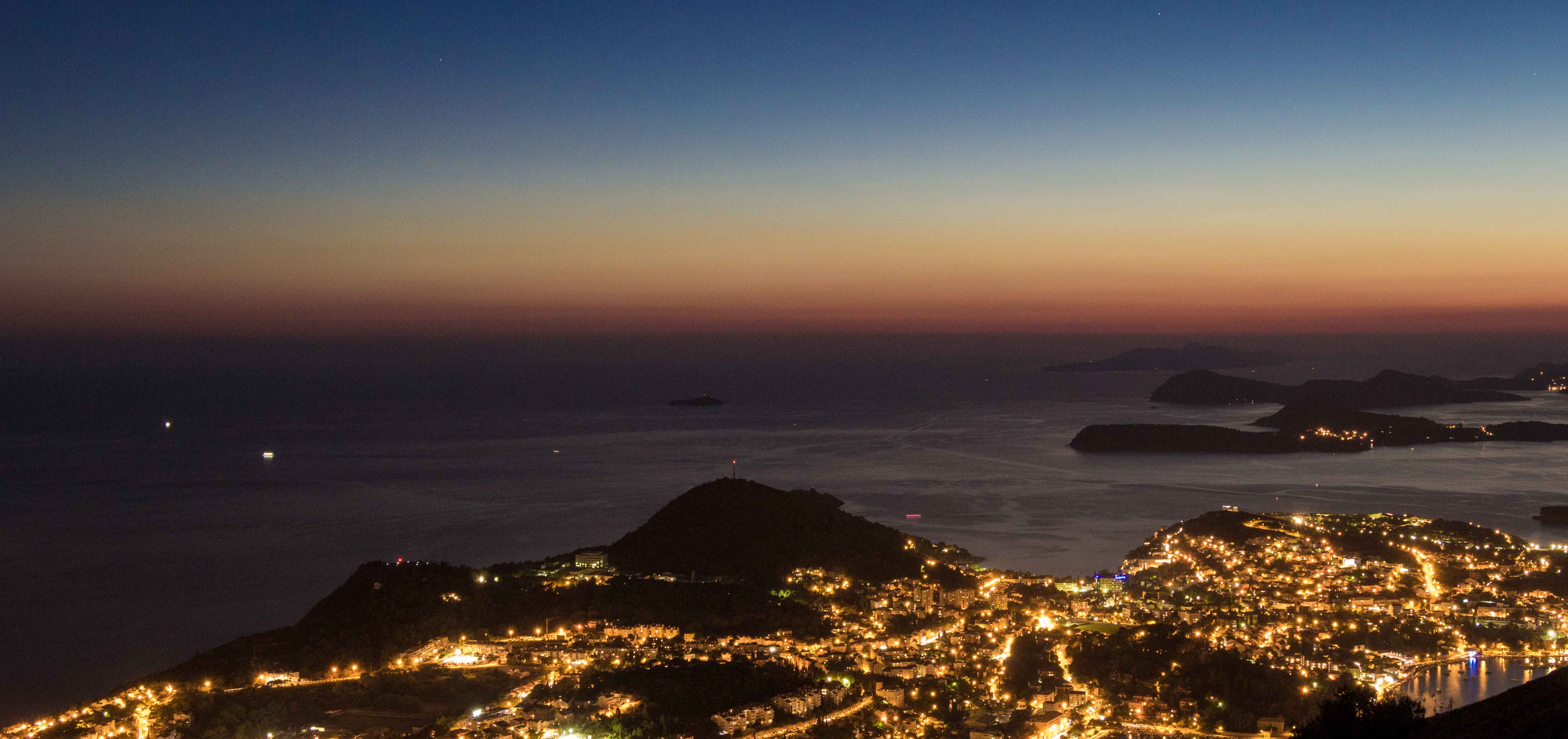 Crossing the border - Kotor to Dubrovnik